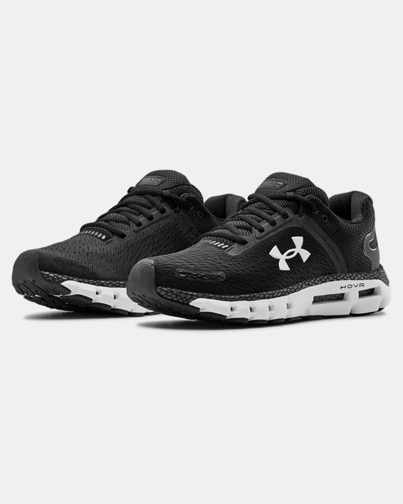 Under Armour Mens UA HOVR Infinite Running Shoes Footwear Sports Trainers Black 
